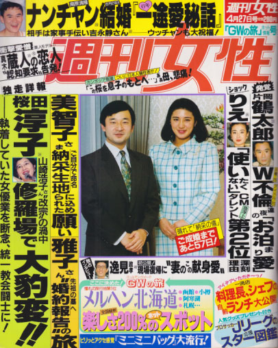  週刊女性 1993年4月27日号 (通巻1767号) 雑誌