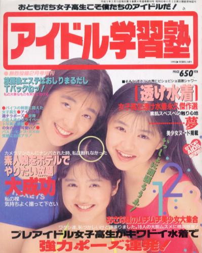  アイドル学習塾 1993年2月号 雑誌