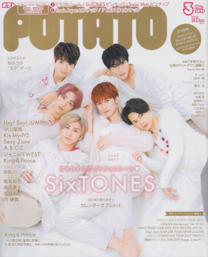  ポテト/POTATO 2019年3月号 雑誌