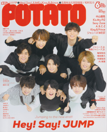  ポテト/POTATO 2019年6月号 雑誌