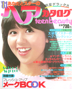  明星デラックス あなたとスターのヘアカタログ (’81/秋冬号 VOL.5明星ヘアカタログ) 雑誌