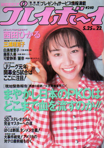  週刊プレイボーイ 1993年5月25日号 (No.22) 雑誌