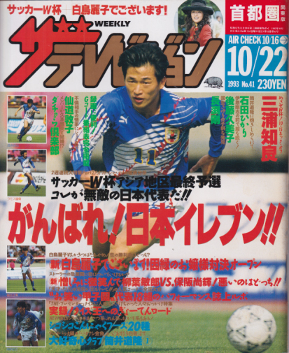  週刊ザテレビジョン 1993年10月22日号 (No.41) 雑誌