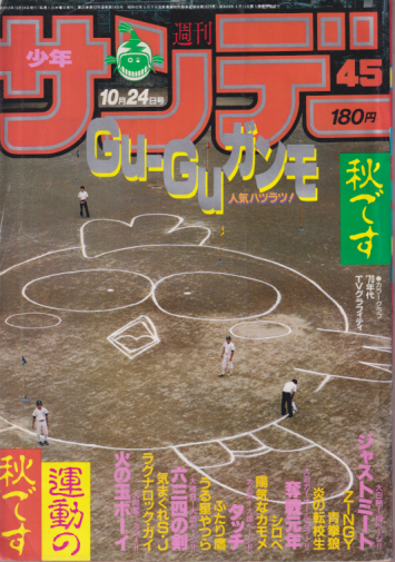  週刊少年サンデー 1984年10月24日号 (No.45) 雑誌