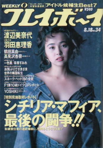  週刊プレイボーイ 1992年8月18日号 (No.34) 雑誌