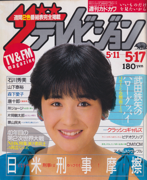  週刊ザテレビジョン 1985年5月17日号 (No.19) 雑誌