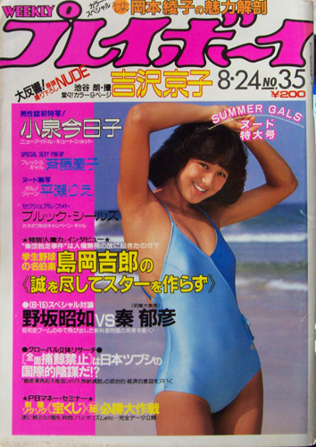  週刊プレイボーイ 1982年8月24日号 (No.35) 雑誌