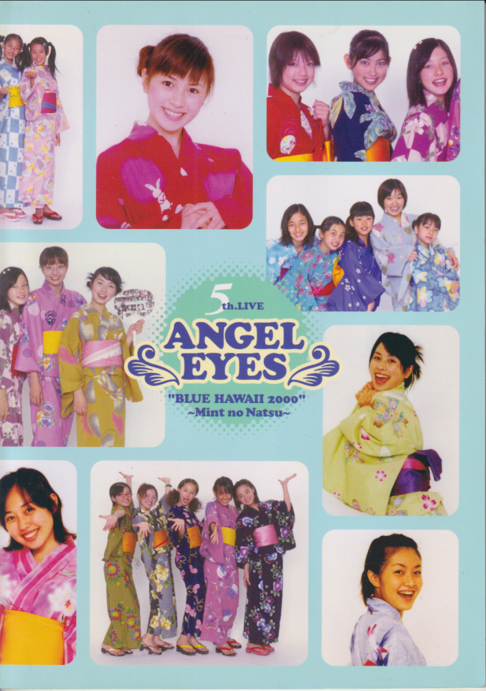 ANGEL EYES 「5th LIVE ANGEL EYES BLUE HAWAII 2000 Minto no Natsu」 その他のパンフレット