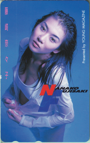 藤崎奈々子 週刊ヤングマガジン テレカ