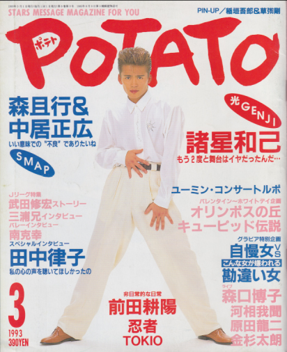 ポテト/POTATO 1993年3月号 雑誌
