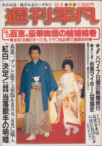  週刊平凡 1980年12月4日号 (1100号) 雑誌