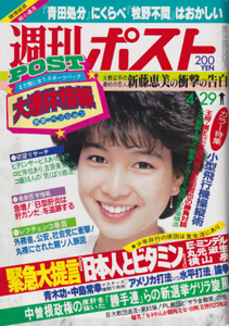  週刊ポスト 1983年4月29日号 (通巻698号) 雑誌