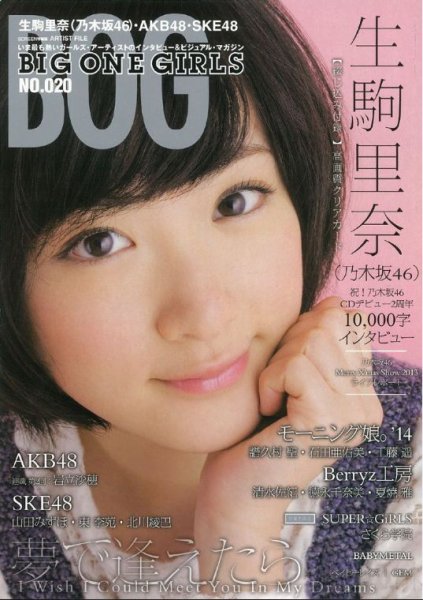  BOG/BIG ONE GIRLS (NO.020) 雑誌