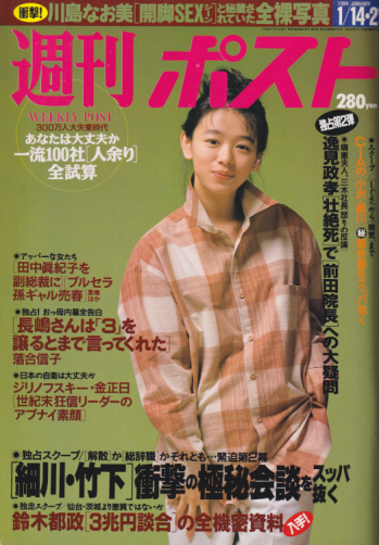  週刊ポスト 1994年1月21日号 (1225号) 雑誌