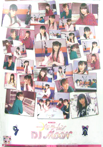 北川景子, 小池里奈, ほか アルバム「美少女戦士セーラームーン DJ.MOON」 ポスター