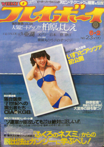  週刊プレイボーイ 1981年6月2日号 (No.23) 雑誌