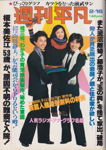  週刊平凡 1978年2月16日号 (959号) 雑誌