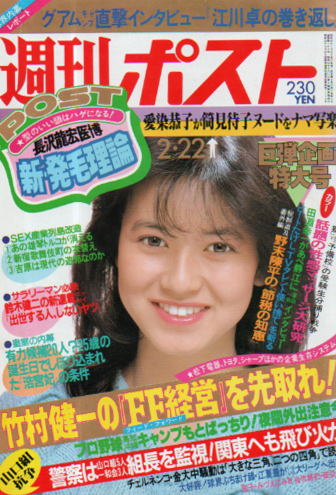  週刊ポスト 1985年2月22日号 (789号) 雑誌