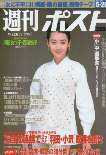  週刊ポスト 1994年5月20日号 (1241号) 雑誌