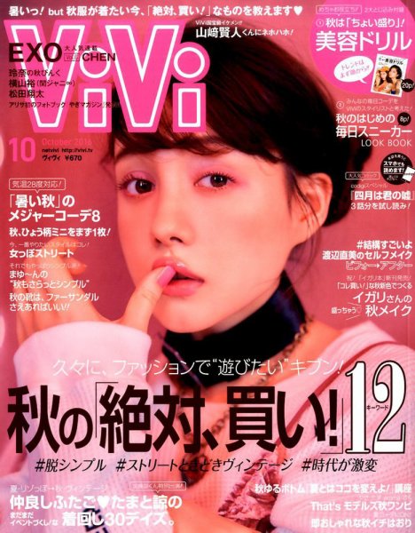  ヴィヴィ/ViVi 2016年10月号 雑誌