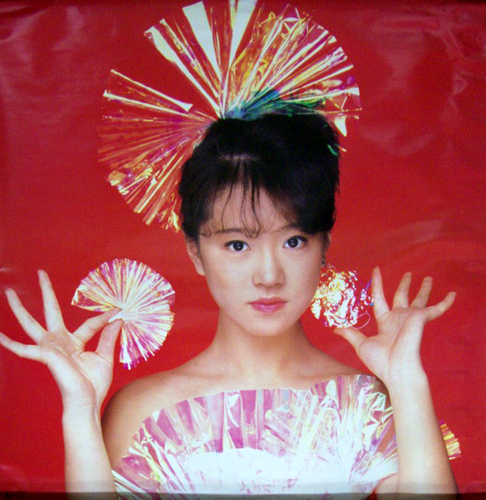 中森明菜 シングル「禁区」 ポスター