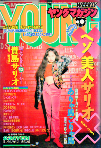  週刊ヤングマガジン 1994年1月31日号 (No.6) 雑誌