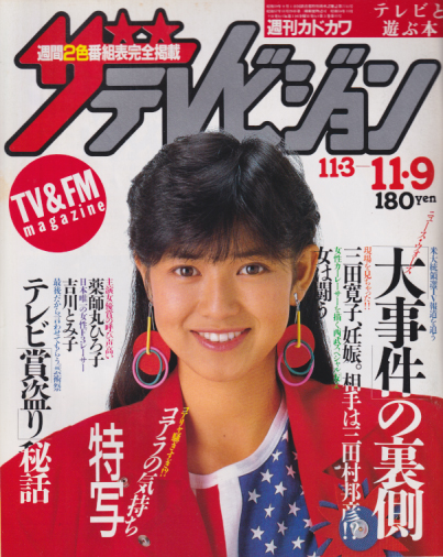  週刊ザテレビジョン 1984年11月9日号 (No.45) 雑誌